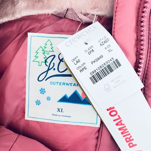 Crewcuts XXS, XL Puffer Jacket Girls Chateau Coat PrimaLoft NWT 2, 3, 12, 13, 14 - Picture 13 of 14